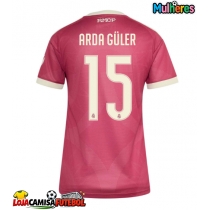 Camisa de Futebol Real Madrid Arda Guler #15 Equipamento Alternativo Mulheres 2026-27 Manga Curta